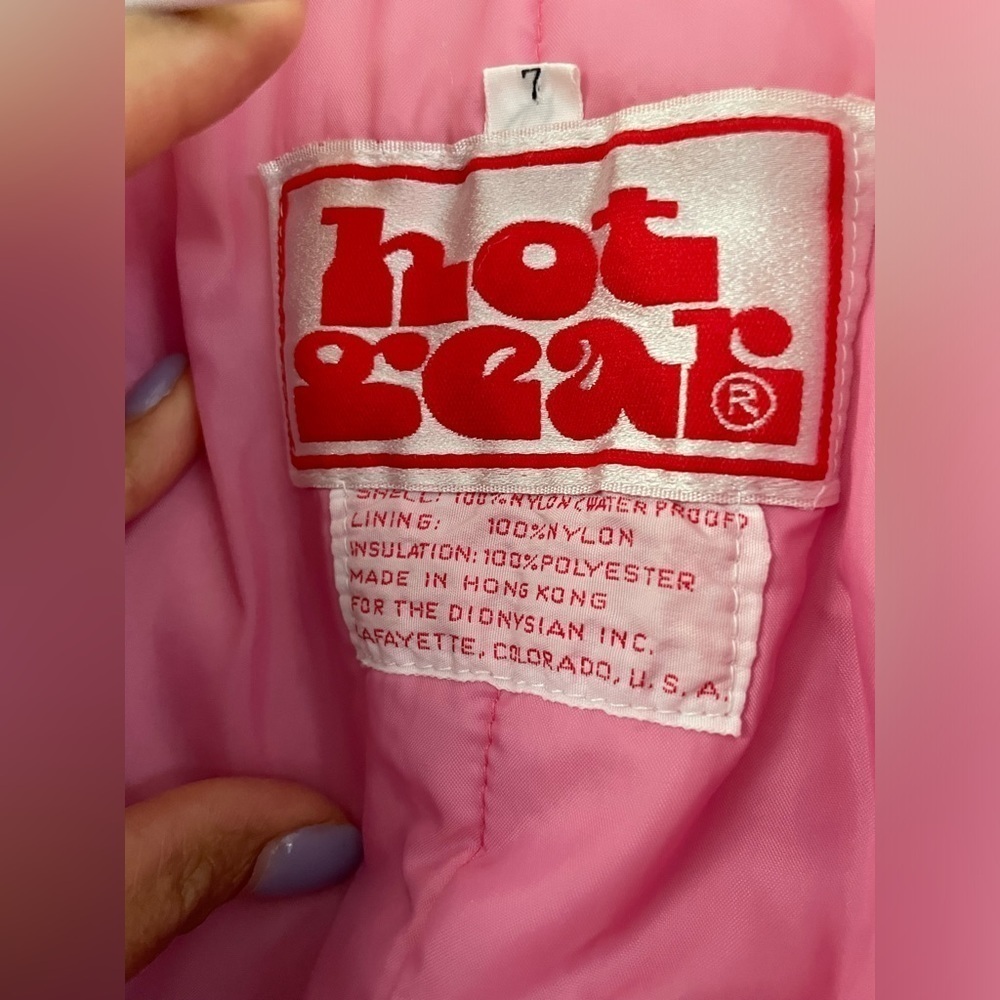 SOLD - Vintage Hot Gear Kid's Snowsuit | Size 7 - Picture 5 of 9